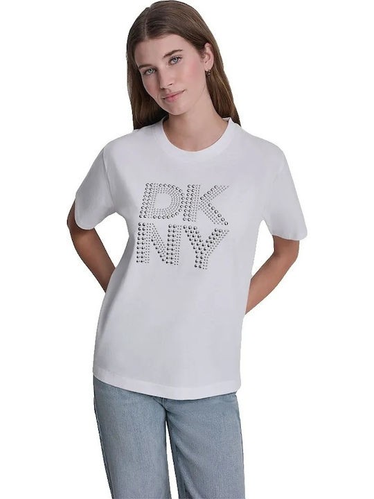  DKNY ΑΣΠΡΟ T-SHIRT